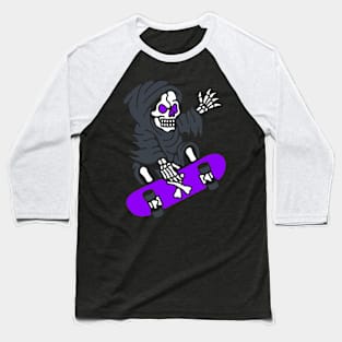 Reaper skateboard Baseball T-Shirt